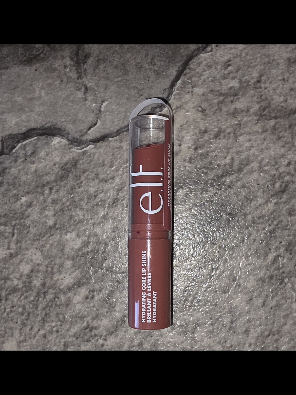 e.l.f. Hydrating Core Lip Shine -Happy  -Dusty Rose BNIB